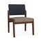 Lesro Lenox Armless Guest Chair, 22.5 in W 26 in L 31.5 in H LW1102 - alternate 1